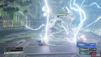 The boss has access to both Thundara and Fira in this fight.