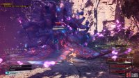 Tentacle knocks nearby players back while inflicting damage.