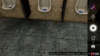 and take a picture of the anaconda sign on the floor.