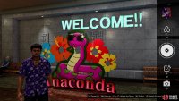 and take a picture of the Anaconda Face Cutout Board.