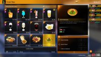 Each spot to eat has its own unique combo meal and items to buy.