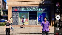 and take a picture of the Horizon Drugs store