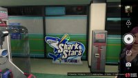 and take a picture of the Shark Stars sign