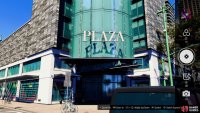 and take a picture of the Plaza sign.