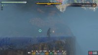 There’s also a very large mound of Amber located in the cliffside you can get in Enshrouded.