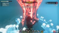 With the enemy dead, chop down the Shroud Root for the Skill Point, and then fast travel out.