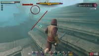 At the top of the stairs, go up the next set of stairs near the respawn orb.