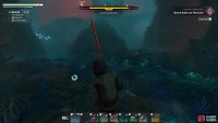 When you do go for the Shroud Root, follow the path northeast, and then head up the ramp to jump over to the Shroud Root.