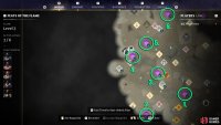 Here, you can see all six Elixir Wells in Springlands.