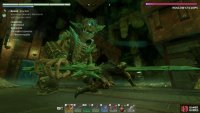 You can dodge or roll into the sword swings to avoid them.