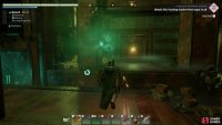The first glyph can be found just in front of the barrier.