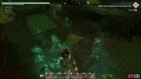 The jump attack is extremely effective against multiple enemies here.