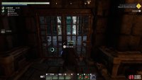 Use a Lockpick to open the metal gate.