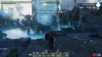 The boss will spawn as soon as you jump into the courtyard north of the Imperial Gardens.