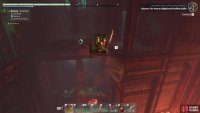Use the grapple points to reach small platforms with loot.