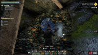 Head inside the mine, and you’ll find several large Flint deposits you can easily mine out.