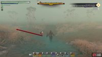Eventually, you’ll reach another intersection. Take the dusty path to the north.