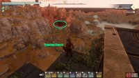 Glide to the cave southeast of the Nomad Highlands fast travel.
