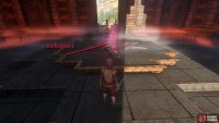 A short while later, the path will bring you to the teleport.
