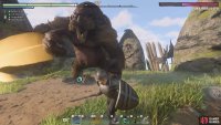 You need to run further away from the swipe attack to avoid being hit.