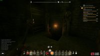 When you reach the base of the complex, look for a lit staircase going further down.