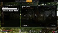 You can only see the options in the Party & Social menu after completing the tutorial.