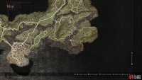 The location of the aforementioned string of ore veins.