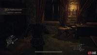 You can escape through the window in Allard’s Chambers once you have the letter.
