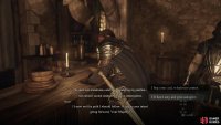 and be sure to pick the dialog option ”I’ll have any aid you can give.” to secure his aid in the future.