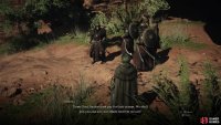 Once you reach the main chamber of the hideout, Benjamin and some guards will join you,