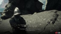 After dealing with Fyoran’s saurian issue, find a cowardly soldier named Dylan,