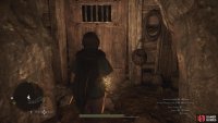Enter the mine and work your way north, then go through a door.