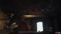 You can find the chest containing the Sealing Phial just above the entrance to the cave, through the stone door.