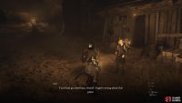 You’ll encounter a man named Srail who looks like a merchant at the entrance.
