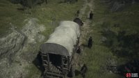 Oxcarts are a means of fast travel. You’ll likely suffer monster attacks during your trip and strictly run between two preset routes, but they’re pretty cheap to ride.