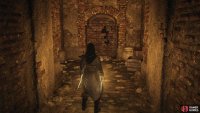 After taking ownership of this tomb, smash a flimsy brick wall to the east,