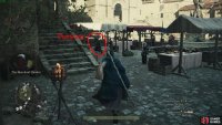 You can find the Pursuer for the Arisen’s Shadow-Quest running around the market square in Vernworth.