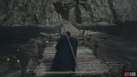 Head into the nearby cave to the north to find the Dragonforged.