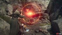 The Mage can use a variety of elemental spells and even hover in the air when casting them.