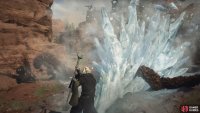 Large Ice shards, flame attacks, and more can be casted as the Sorcerer.