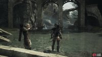 and the elf will emulate your accomplishment, ending the quest and giving you a reward.