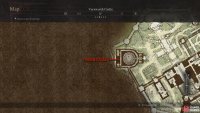This is roughly where you’ll find the hidden passage on the map.