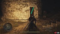 Where you’ll find the Gaol Tower with Otto guarding it. He will let you past.