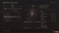 Sacral Robe, getting enhanced with the Elven Smithing Style.