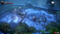 The boss can use the length of its club to spam attack the ground in front of it, following your movements.