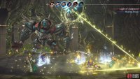 Light of Judgment will hit an entire row of characters.