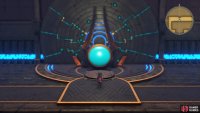 Interacting with these devices will transport you to a puzzle room.