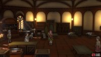 Francesca is on the first floor, in the room on the far left.