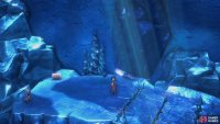 Navigate past them to reach one of the lost kids, as well as another chest.
