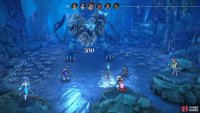 This large icicle will always deal 300 damage to the boss.